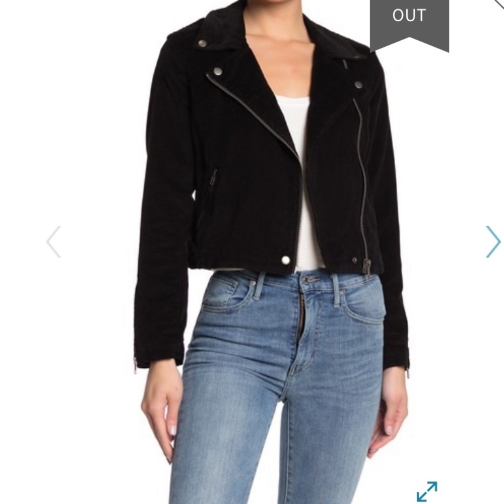 Ten Sixty Sherman Nordstrom Black Moto jacket